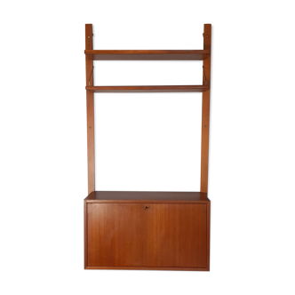 Wall Secretary in Teck by Torbjarn Afdal, Mid-Century Scandinavian 1960s