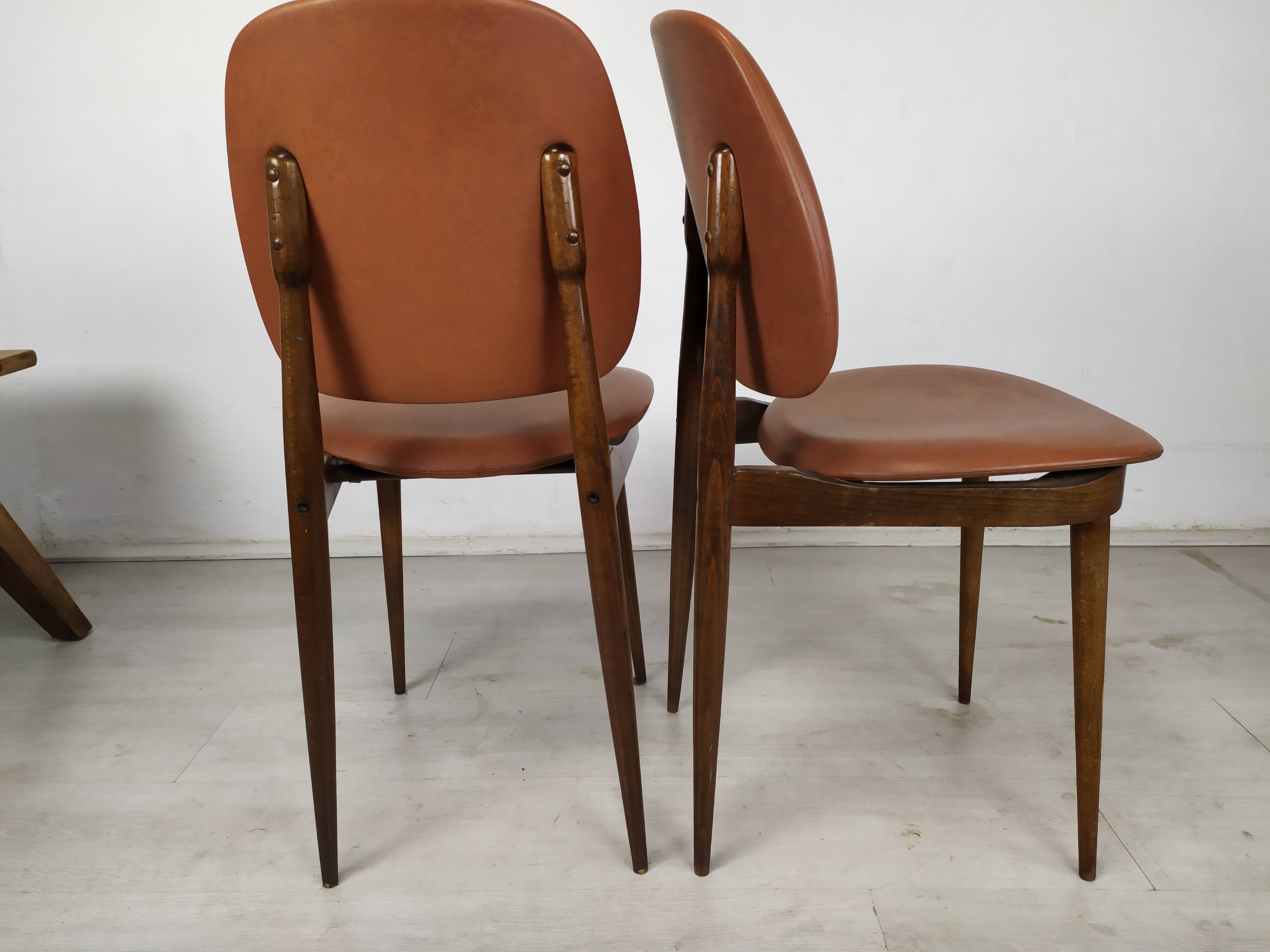 2 Baumann pegasse chairs