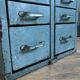 Workshop furniture with drawers, metal and wood