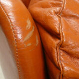 Sofa space age cognac