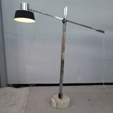 Vintage 1950s mid century counterweight floor lamp
