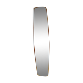 Free-shaped mirror free form 50 60 years 29x129cm