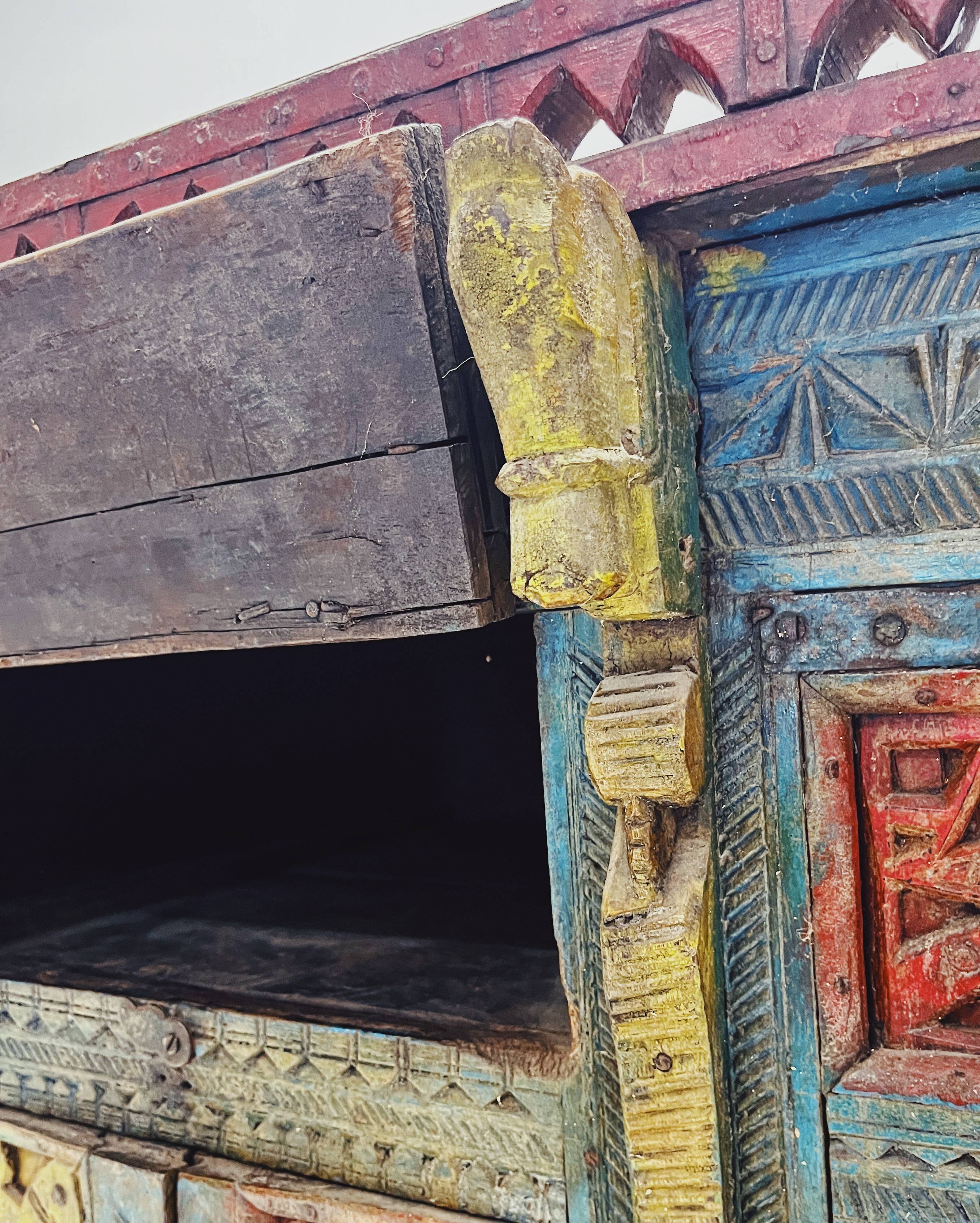 Antique Bridal Chest from India