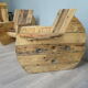 Paire de fauteuils touret original