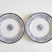 Pair of Gent Boch Frères plates