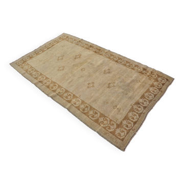 Orange & Brown Oushak Rug sku A48