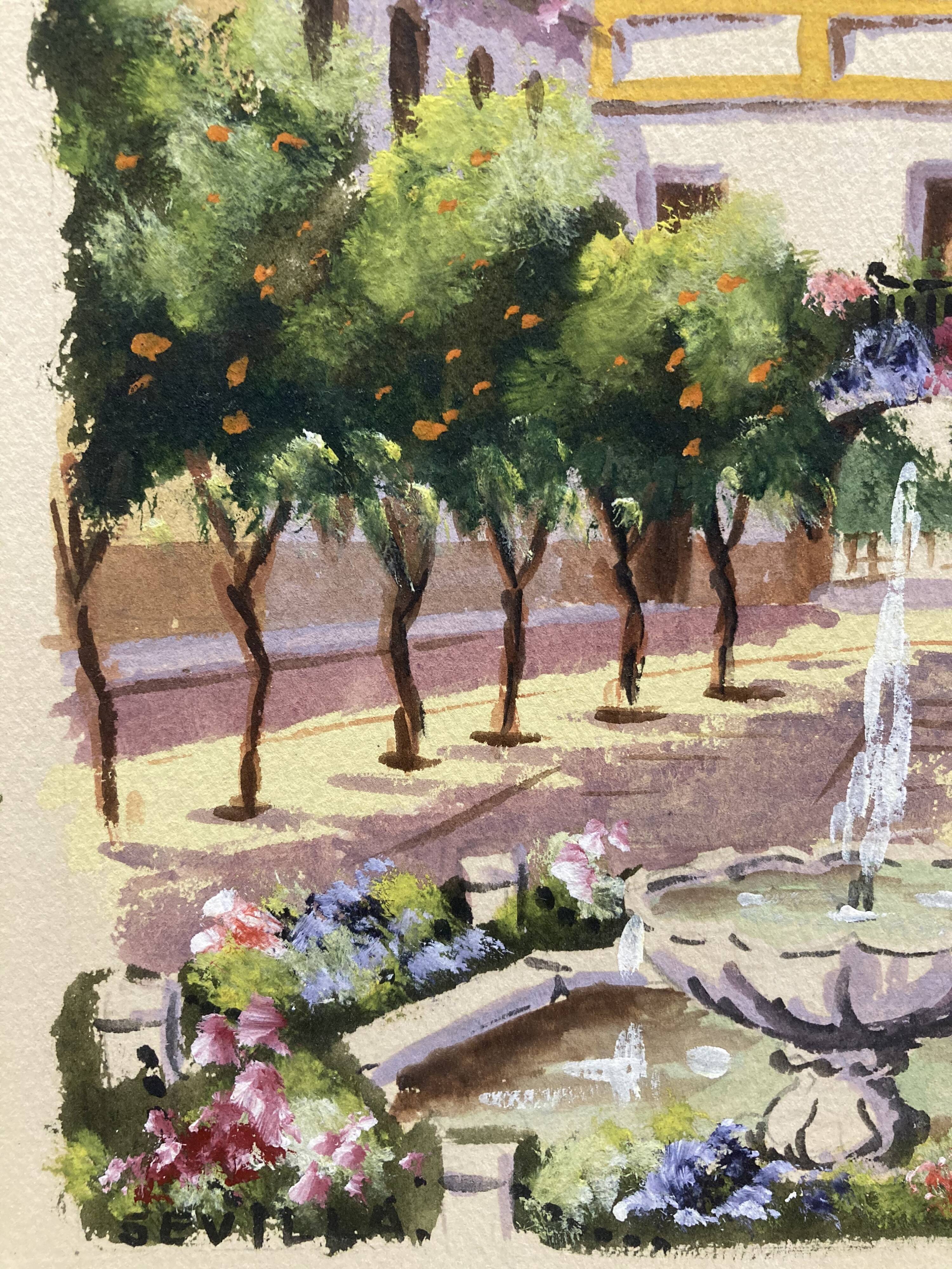 Watercolor landscape
