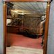 Large Empire mirror, return from Egypt, in mahogany, circa 1880 / h186cm