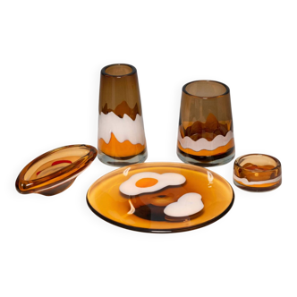 Glassware Set, Jaroslav Svoboda, 1970s, Czechoslovakia