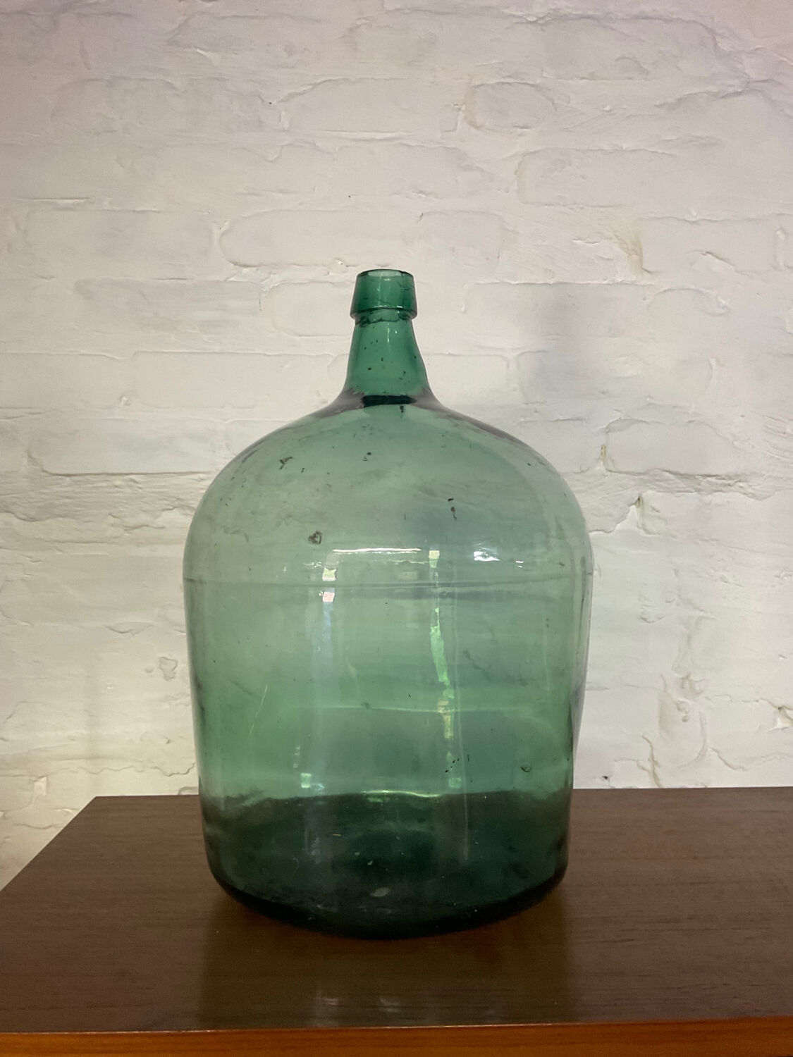 Lady Jeanne old glass paste bottle from the 50s