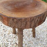 Brutalist tripod stool