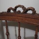 Corner chair canus Louis XV style