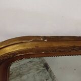 Miroir Style Louis Phillipe ancien en stuc