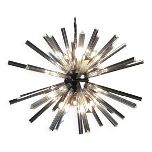 Lustres Spoutnik à prisme - cristal