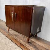 Vintage sideboard with compass feet