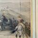 Old orientalist painting, Sebastia, after David Roberts 20th century