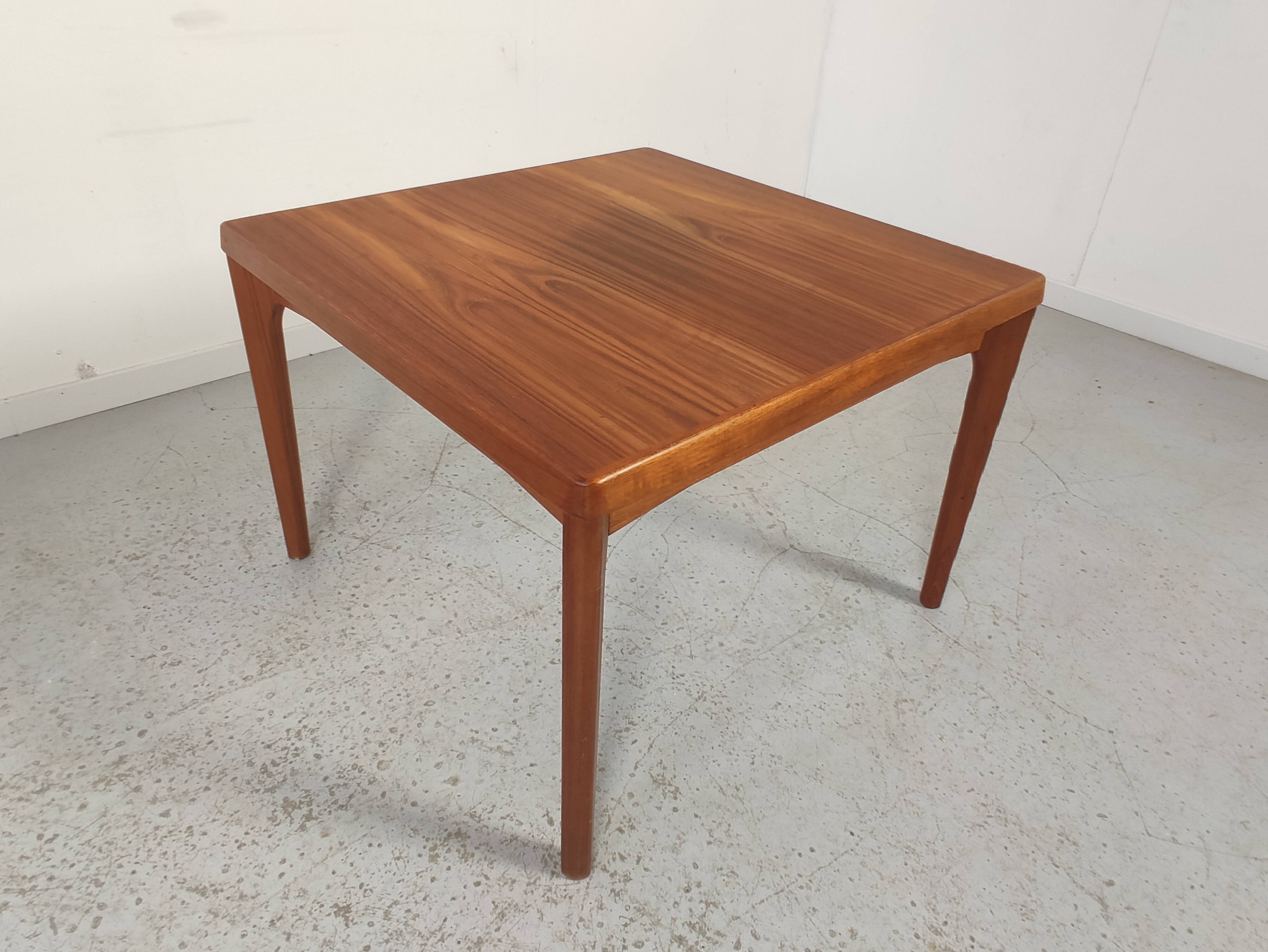 Teak coffee table by Vejle Stole Denmark 1960s