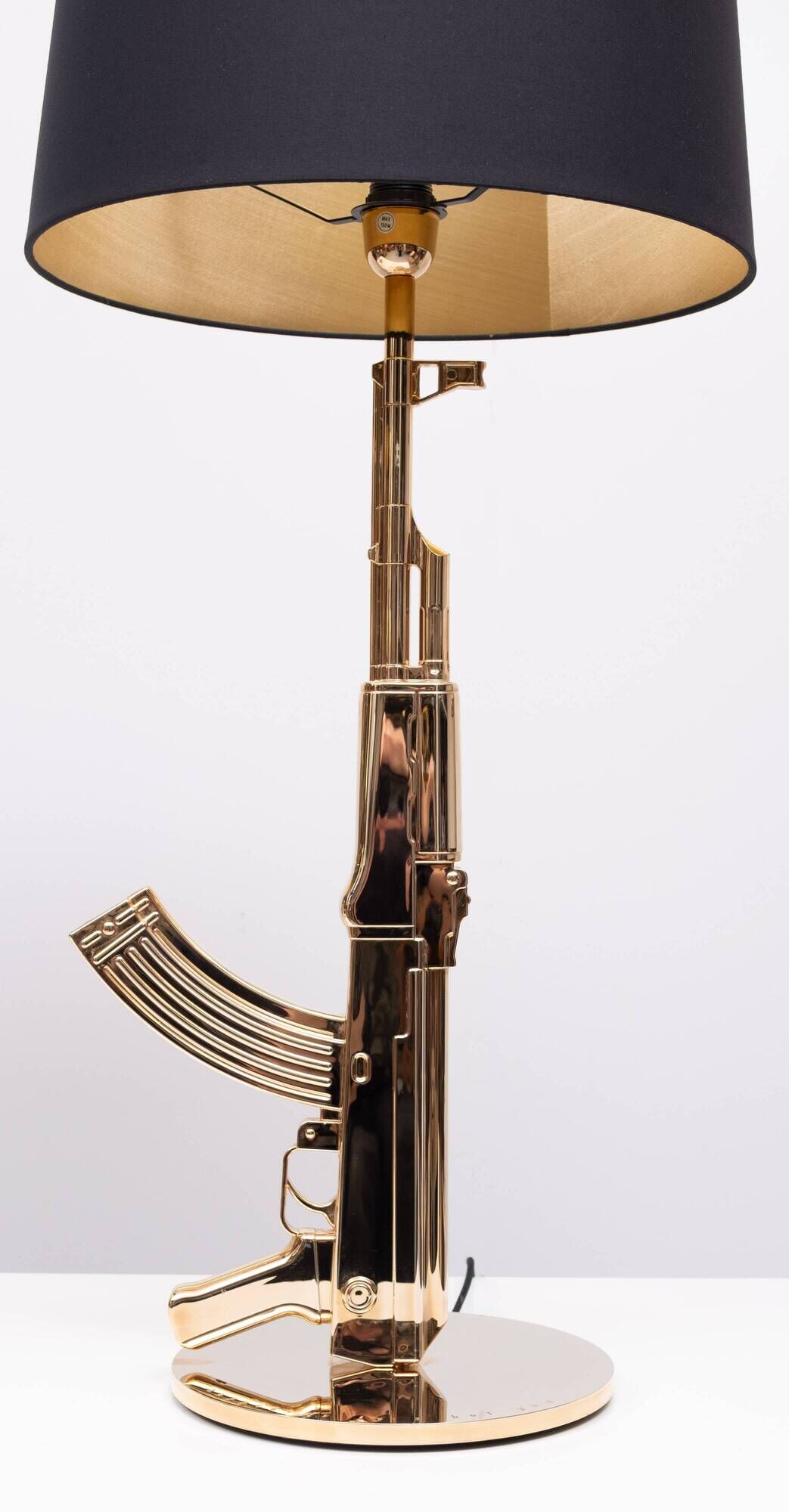 Original set of 2 Flos AK 47 Kalashnikov Table Gun Lamps by Philippe Starck
