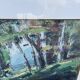 Tableau Abbé Calès signé et encadré
