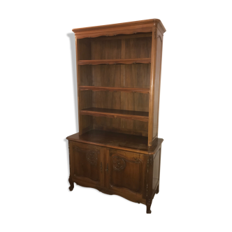 Old library in massive oak