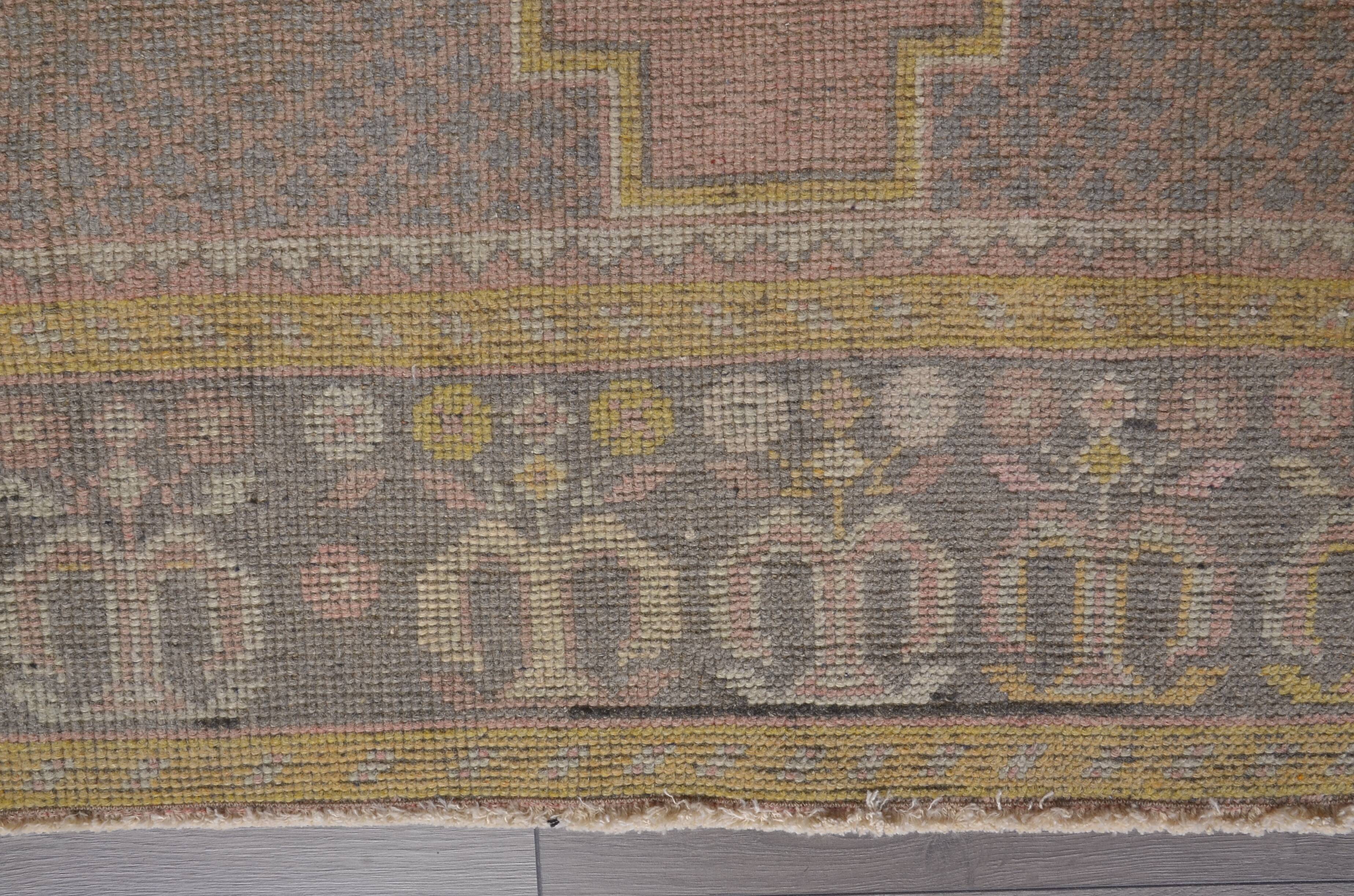 Oversize Oushak Vintage Wool Rug sku 840