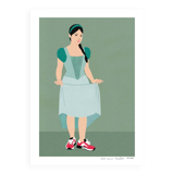 Feet on the ground, art print 13x18 cm, numbered and signed