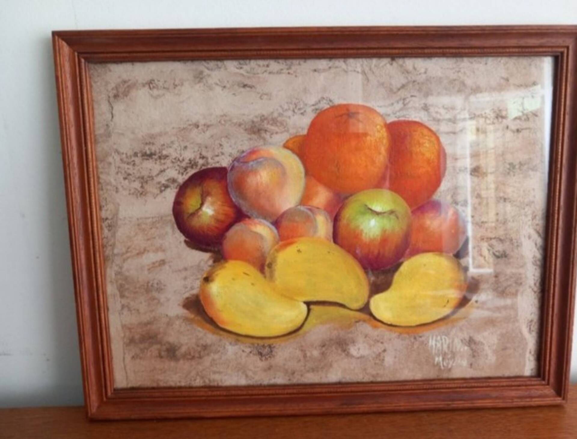 Triptyque nature morte sur papier Amate Marin Mexico