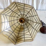 Mother-of-pearl and brass suspension, mid-20th century.