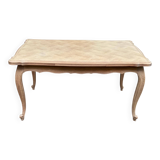Table à manger Louis XV extensible XXème rénovée en chêne massif 245cm