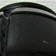 Champagne bucket design black glass in the shape of a 70s cork