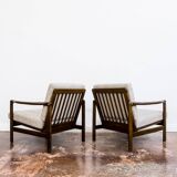 Fauteuils Mid-Century par Zenon Bączyk, années 1960, lot de 2
