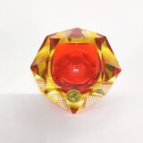 Cendrier en verre de Murano de Flavio Poli, années 60