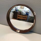 Retro mirror from the 1970s, by Danish Design, made in Denmark.