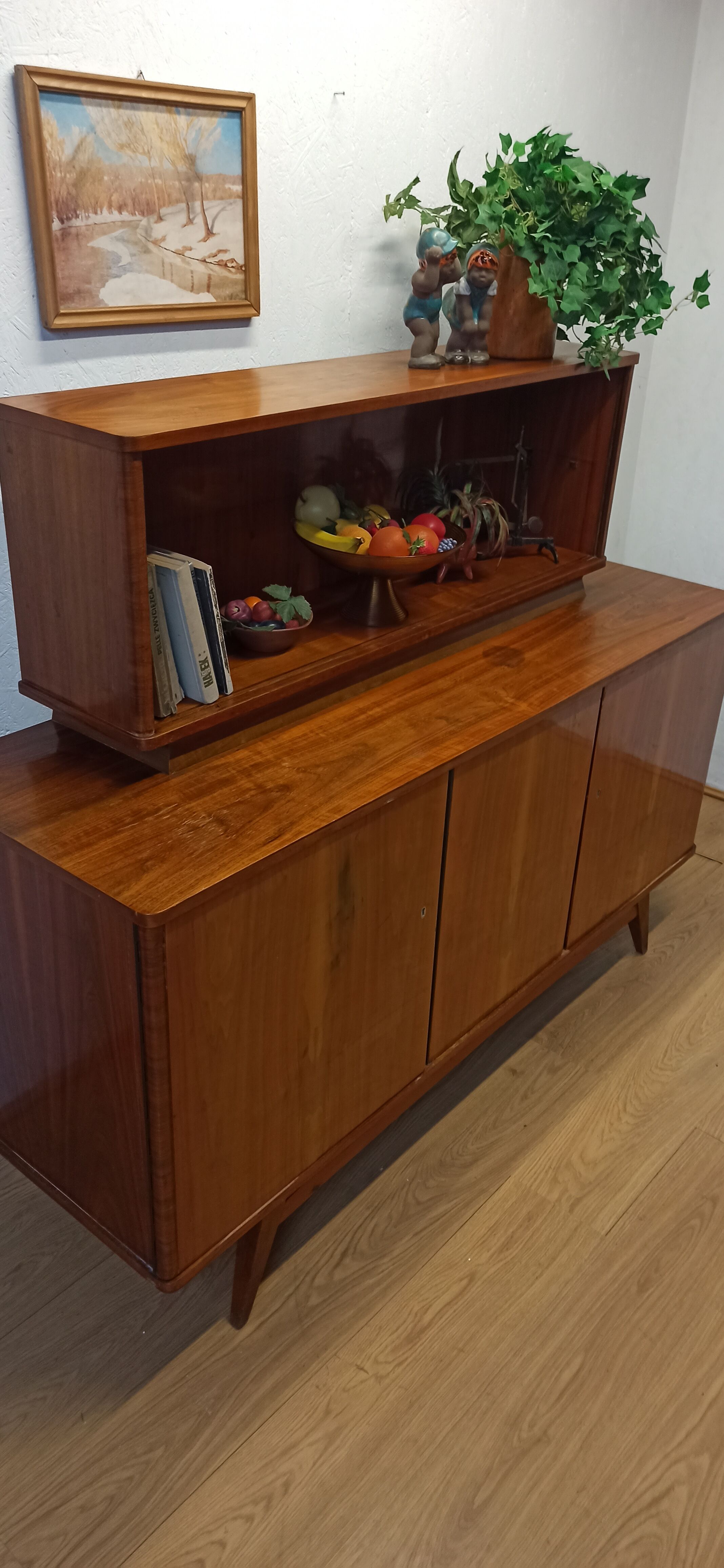 Modernist bookcase of the 1960s