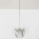 Ice glass chandelier by J.T. Kalmar