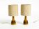 A pair of beautiful small ceramic table lamps by Cloos & Co., 1960s
