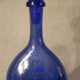 Biot's blue tinted glass bottle bottle