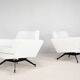 Studio Tecnico APA, Pair of Armchairs Model M530 for Lenzi. Italy C.1950