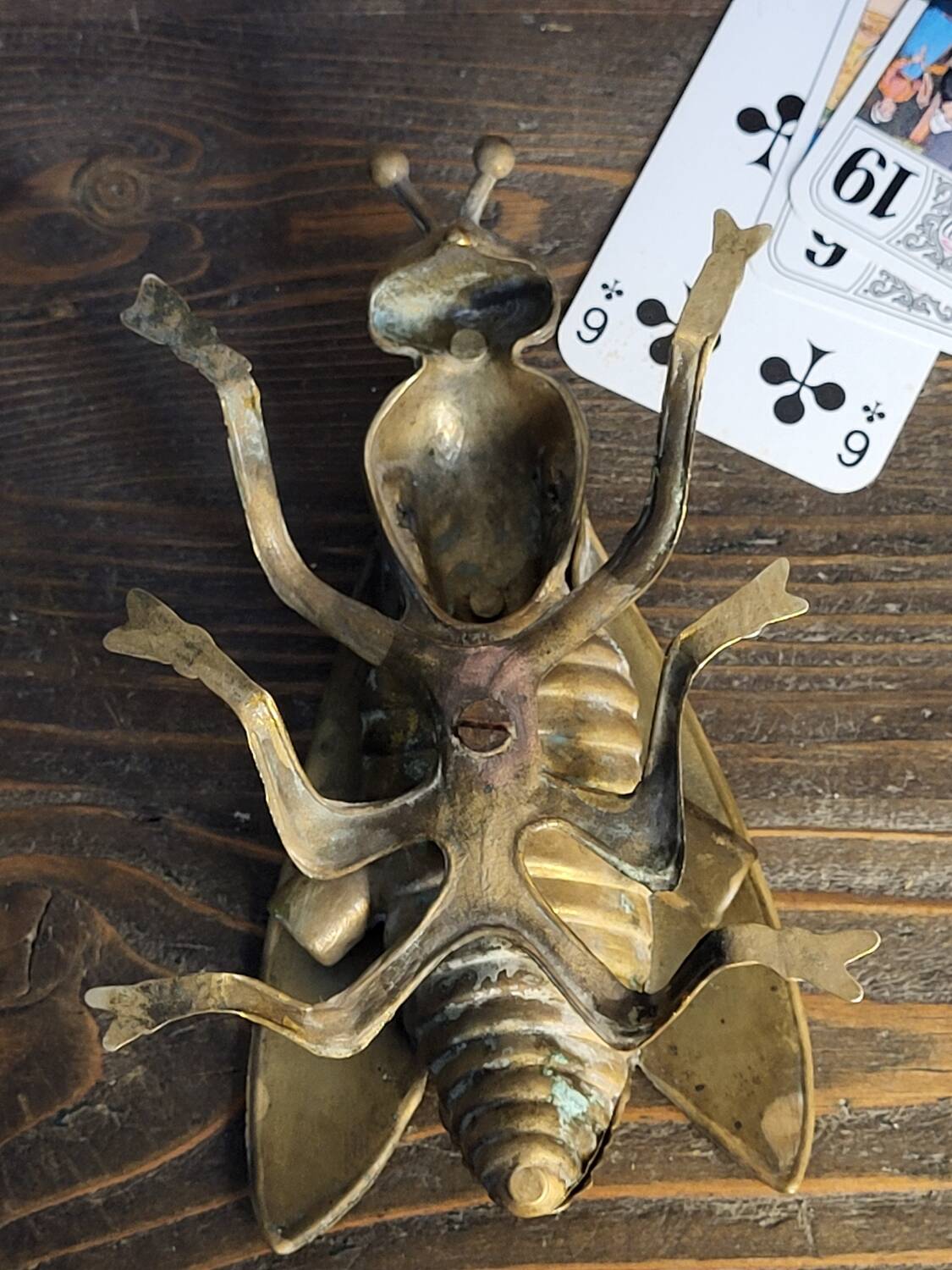 Vintage insect ashtray