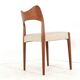 Ensemble de 4 chaises Arne Hovman Olsen pour Kold Mogens