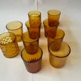 Unarthed amber glasses