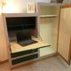 Meuble combo vintage commode secrétaire penderie