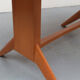 1950s coffeetable in cherrywood, adjustable in height