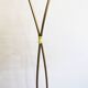 Sculptural Czech Floor Lamp with Twin Milk Glass Shades, 1960s
