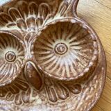 Vallauris ceramic owl or owl emptier