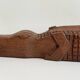 Carved wooden ashtray
