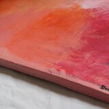 Peinture sur toile "lever du soleil "
