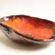 Vintage ceramic cup modernist style flamboyant colors