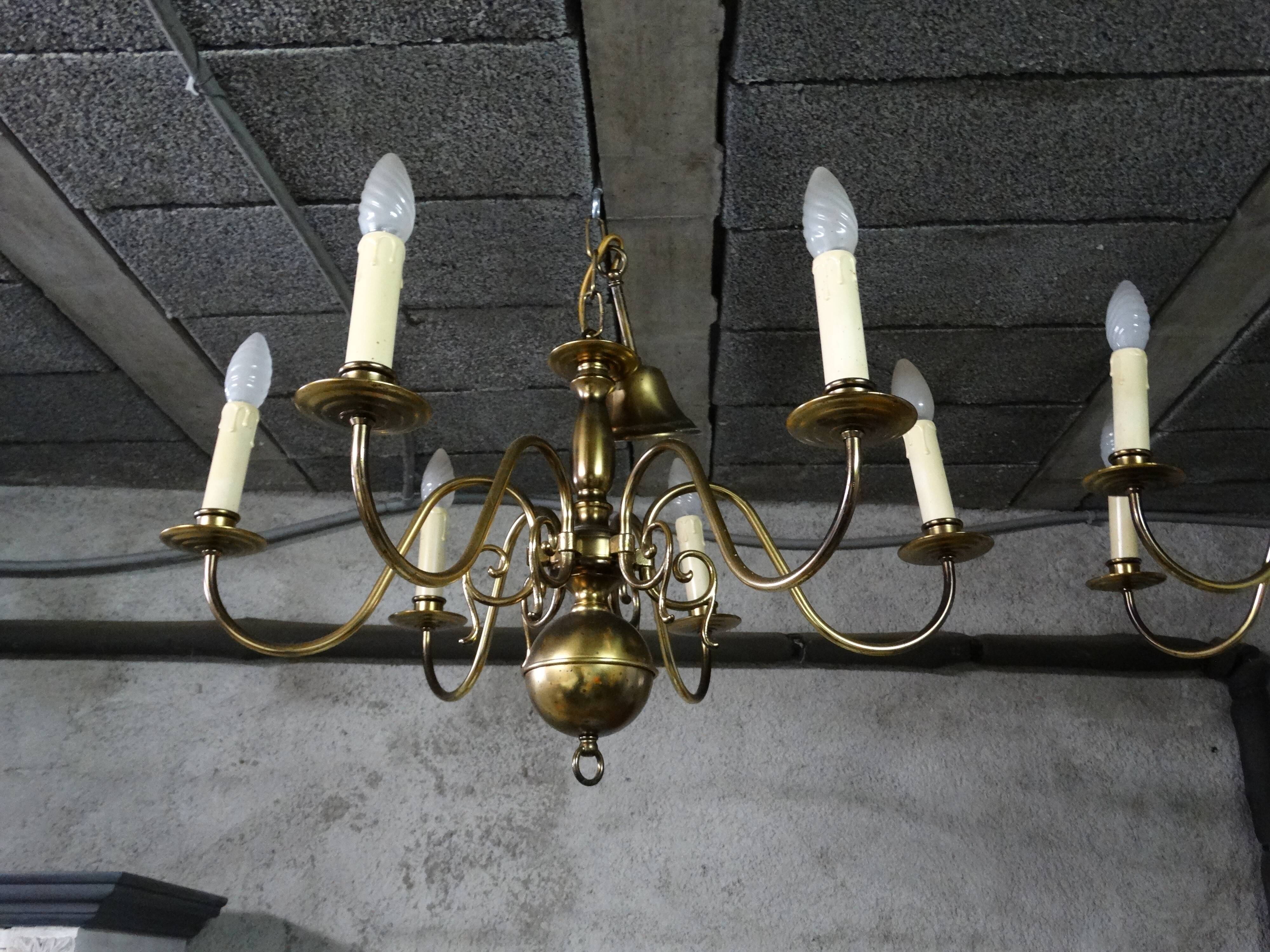 “Dutch” style chandeliers