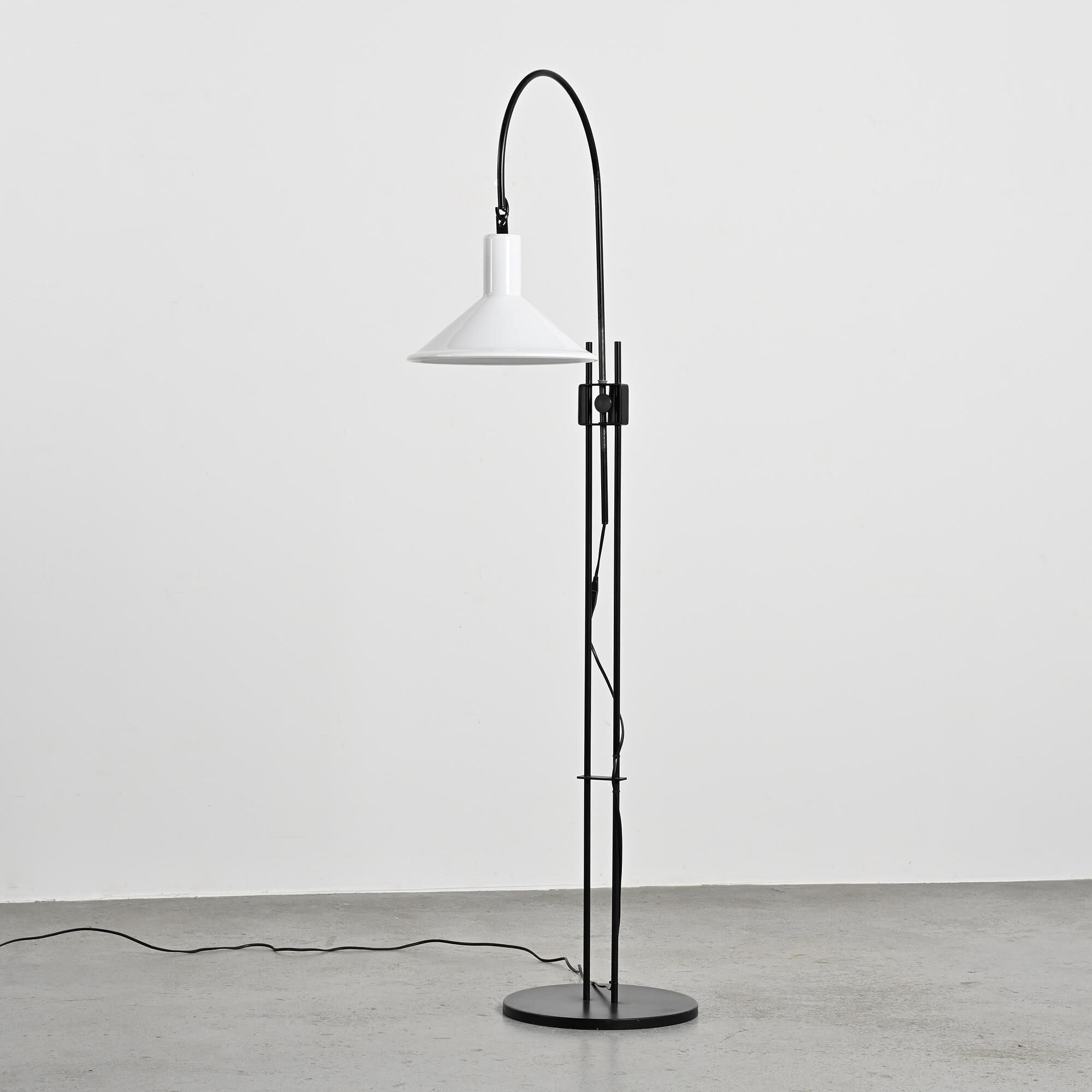 Floor lamp by Michaël Bang, Holmegaard, Denmark, circa 1970